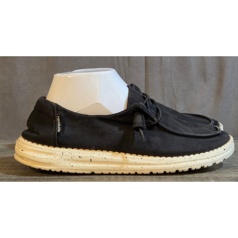 Hey Dude Wendy Slip On Shoes Womens Size 8 Black